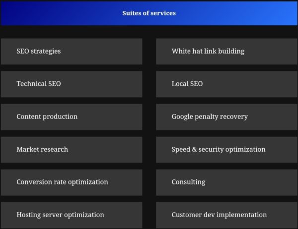 OnlineBusinessConsulting SEO services